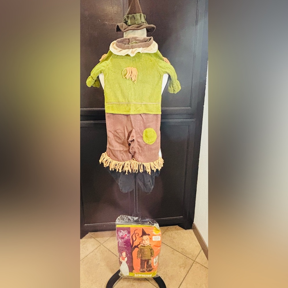 Rubie's Green and Brown Scarecrow Kids Costume